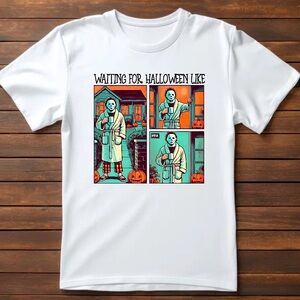 Halloween T-shirt, October T-shirt, holiday T-shirt, scary movie T-shirt, horror